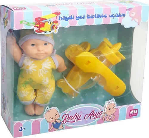 Oyuncak Kutulu Bebek Uçaklı 7002