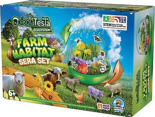 Oyuncak Nıkola Tesla Habitat Sera Set Farm 70133