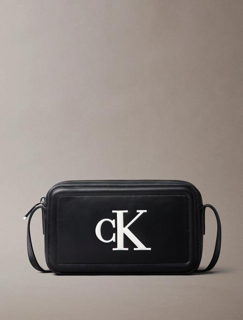 Bold CK Kamera Kadın Siyah Çapraz Çanta LV04F3220G-3L2