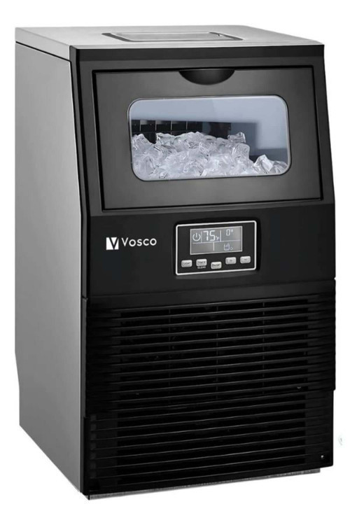 Buz Makinesi 23 Kg/Gün Küp Buz Siyah