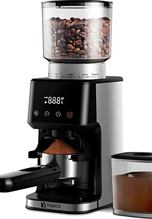 Dijital Espresso Ve Kahve Öğütücü – Ayarlanabilir Dozaj Ve Öğütme Seçenekleri