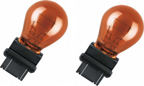 2 Adet 12V 3157 27/7W Halojen Turuncu Renk Ampul