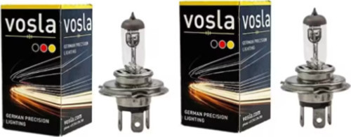 2 Adet 12V H4 60/55W P43T Halojen Standart Renk Ampul