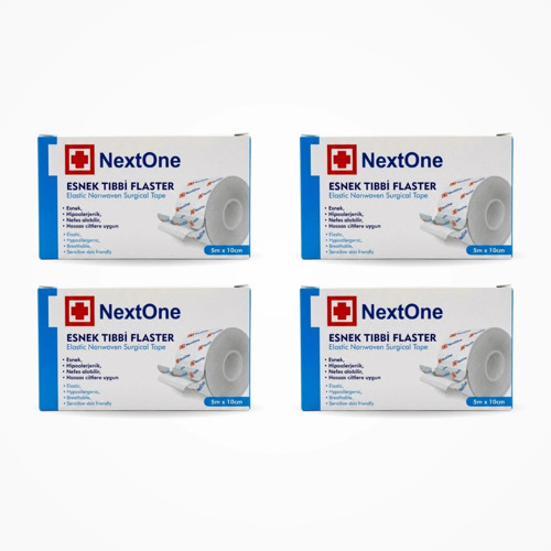 Esnek Fix Tıbbi Flaster Nonwoven 10cm x 5m - 4 Adet