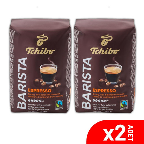 Barista Espresso Çekirdek Kahve 500g 2li