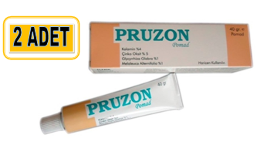 Pruzon Pomad 40 gr - Kortizonsuz Kaşıntı Kremi - 2 adet