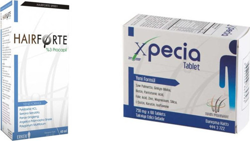 Sprey Erkek 60 Ml +Xpecia Bay 60 Tablet 2 Li Paket