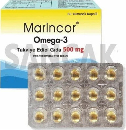Marincor Marincor Omega 3 500 MG 60 Kapsül