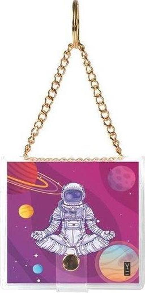Mini Defter Anahtarlık Pink Astronot