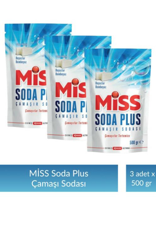 Miss Soda Plus 500 gr x 3 Adet