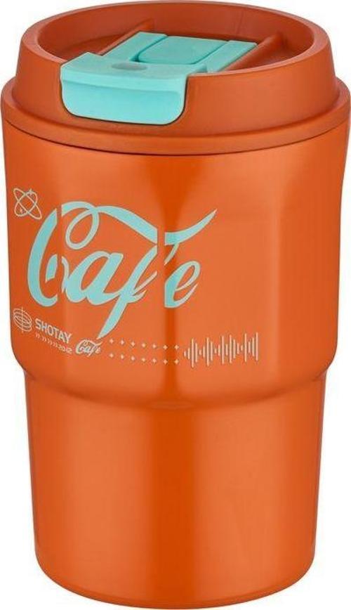 450ml Taşıma Askılı Paslanmaz Çelik Termos Bardak /Kahve Bardak Mug