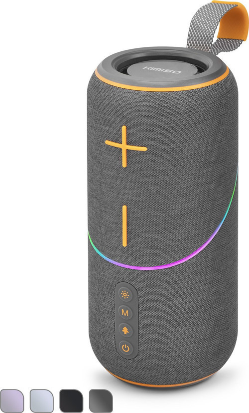 Mini Bluetooth Hoparlör Fm Rgb Outdoor 9.5 X 9.5 X 21.7 Cm KMS300