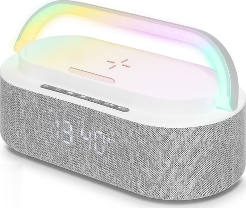 Mini Bluetooth Hoparlör Fm Rgb - Beyaz A915
