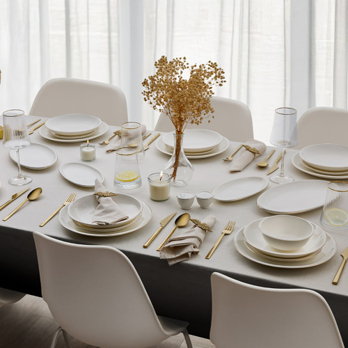 Elegant Gold 30 Parça 6 Kişilik Yemek Takımı