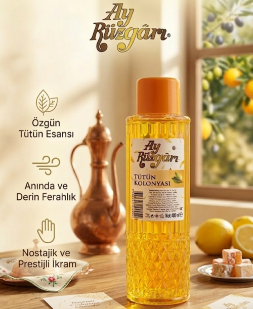 Ay Rüzgarı Tütün Kolonyası 400ML