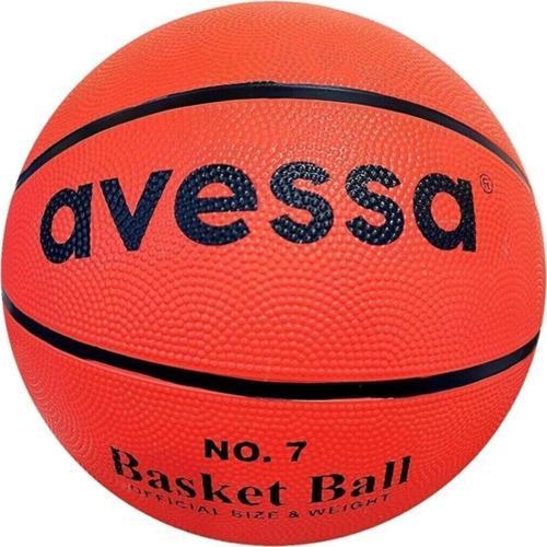 Kauçuk Malzeme 8 Panel No 7 Basketbol Topu Turuncu