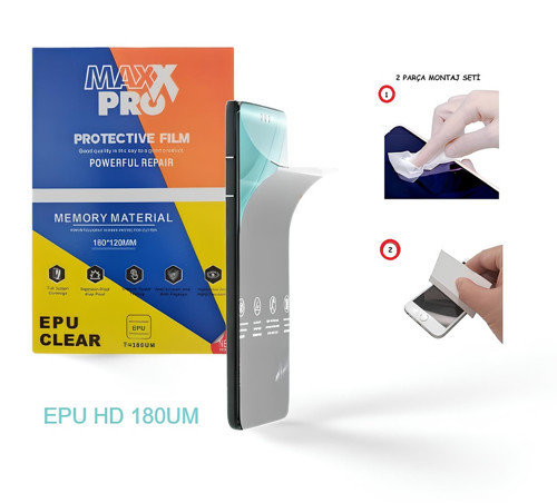 OnePlus 7T NANO Ekran Koruyucu Esnek ULTRA İnce - MAXXPRO - EPU HD