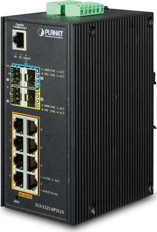Endüstriyel Tip Yönetilebilir Ethernet Switch (Industrial Managed Ethernet Switch)&lt;br&gt;Basic L3
