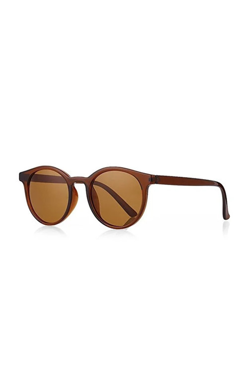 Venice Kahverengi Unisex Oval Güneş Gözlüğü Apsı000102--50 Ekartman