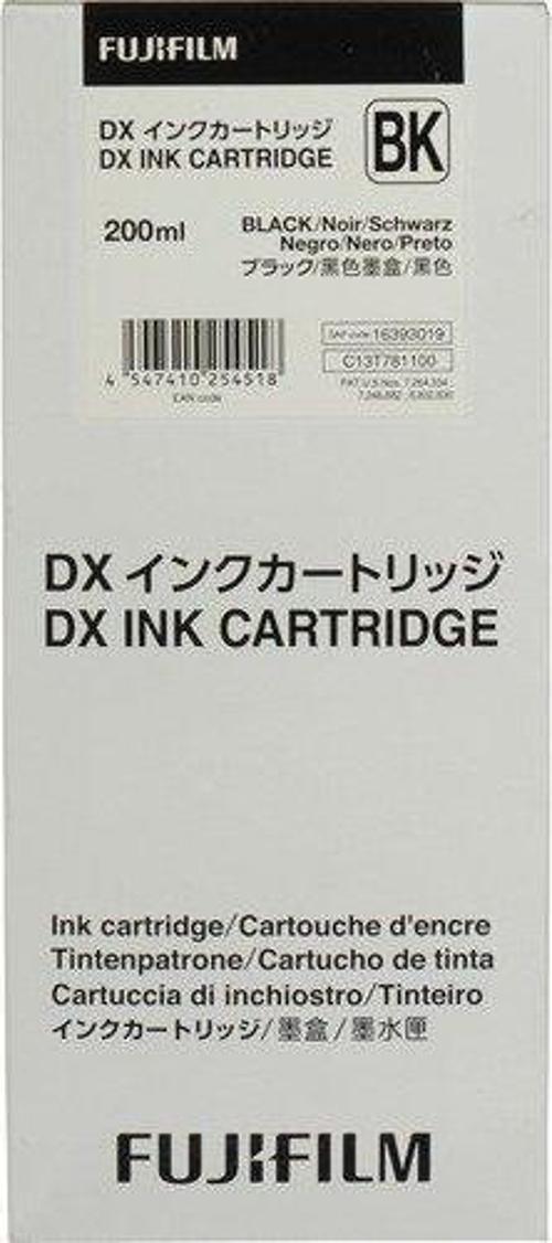 DX100 Yazıcı için Fujifilm Siyah Mürekkep Kartuşu