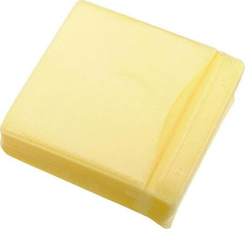 CD-DVD Zarfları Çift Yönlü 100 Lü Paket Sarı