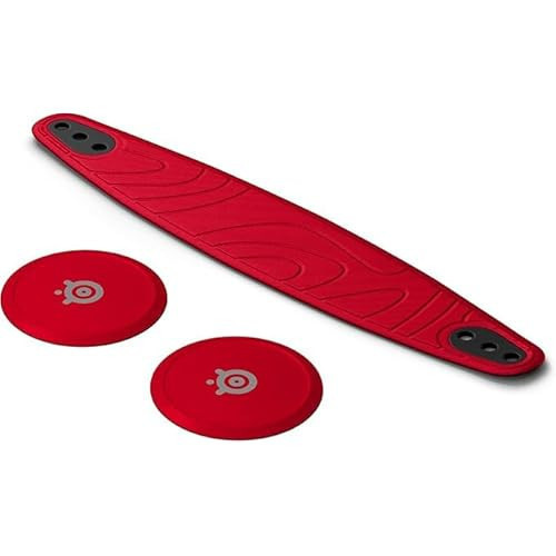 Arctis Nova Booster Pack Cherry Red - Oyun Kulaklığı Aksesuarı - İki Renkli Naylon Kafa