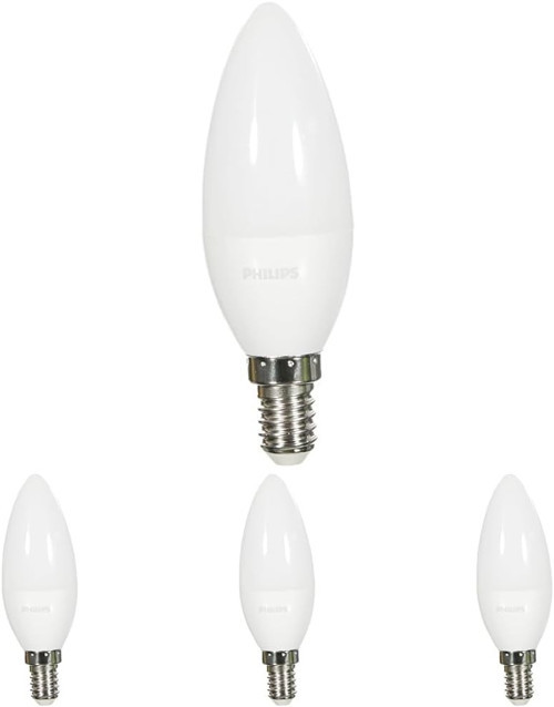 Ledcandle 40W B35 E14 Beyaz Işık 4Lü Paket