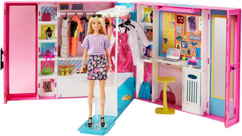 'Nin Rüya Gardırobu, Barbie Bebek Ve 25'Ten Fazla Aksesuar Ile (Gbk10)