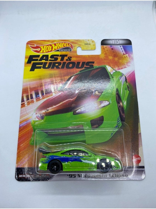 Premium '95 Mitsubishi Eclipse *Fast And Furious, Oyuncak Araba