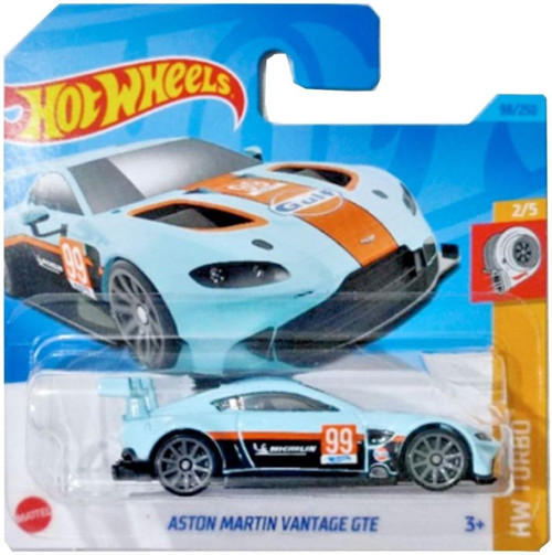 Aston Martin Vantage Gte - Gulf Version - 2023 21A - Hw Turbo 98/250, Oyuncak Araba