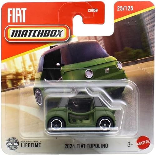 Matchbox - 2024 Fiat Topolino - Green (1/64) Jbr43