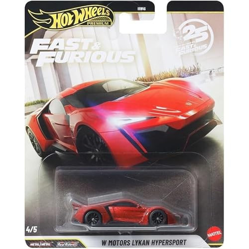 Premium Series 25.Yıl Özel Fast & Furious W Motors Lykan Hypersport Hnw46 - Jhw70-La10