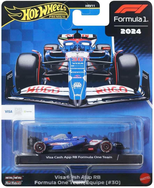 Premium Visa Cash App Formula 1 Team Yarış Arabası Koleksiyonluk Oyuncak Modeli