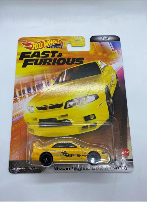 Premium Nissan Skyline Gt-R (Bcnr33) *Fast And Furious, Oyuncak Araba