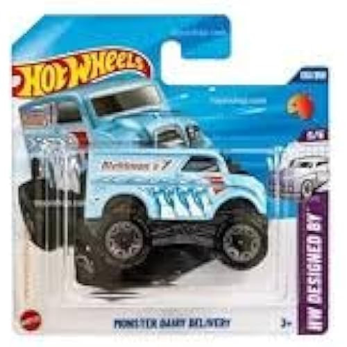 Tekli Arabalar Monster Dairy Delivery Hyx93 (Designed By)