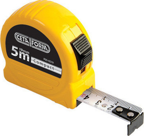 Cetaform p05-0525 compact şerit metre 5m - 25mm