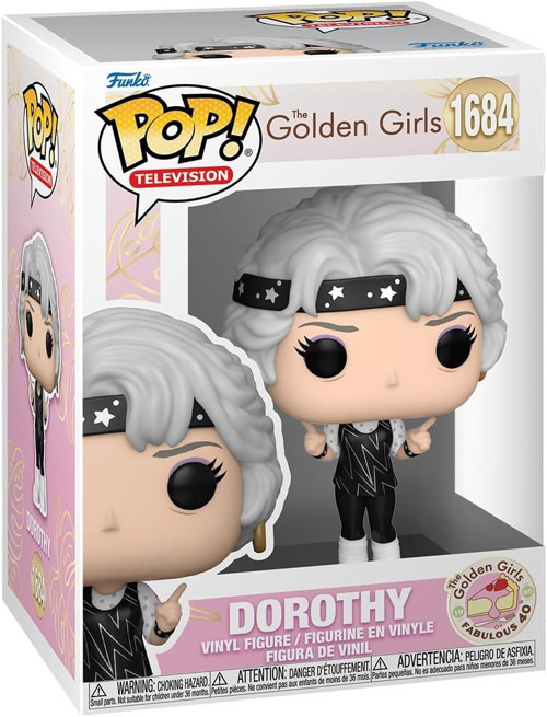 Pop! Tv: Golden Girls 40. - Dorothy Zbornak - Vinil Koleksiyon Figürü - Hediye Fikri - Resmi T