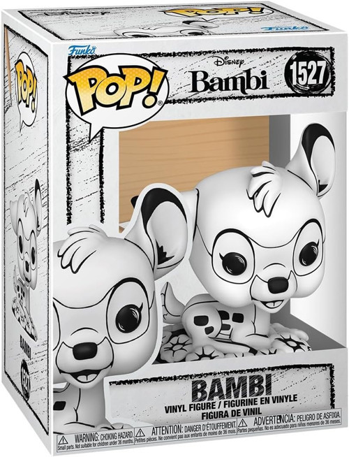 Pop Disney: Sketched - Bambi - Koleksiyon Vinil Figür - Hediye Fikri - Resmi Ürün - Çocuklar V