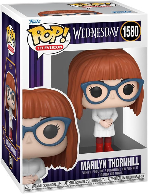 Pop! Tv: Wednesday - Mrs. Thornhill - Rave'N T - Vinil Koleksiyon Figürü - Hediye Fikri - Resm