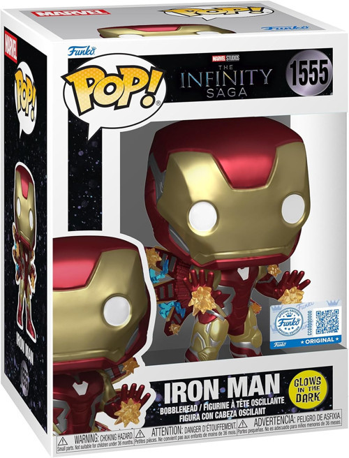 Pop! Plus: Avengers End Game - Iron Man Beams - Glow In The Dark - Koleksiyon Vinil Figür - He