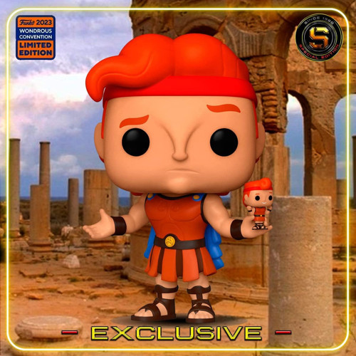 Hercule Pop! Disney Vinil Heykelcik Ercules W/Aksiyon Figürü 9 Cm