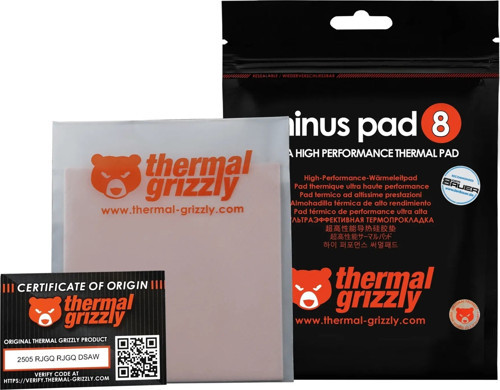 Minus Pad 8 - 100X 100X 0,5 mm (TG-MP8-100-100-05-2R)