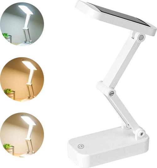 PM-24440 Katlanabilir Solar LED Lamba Güneş Enerjili Masa Lambası