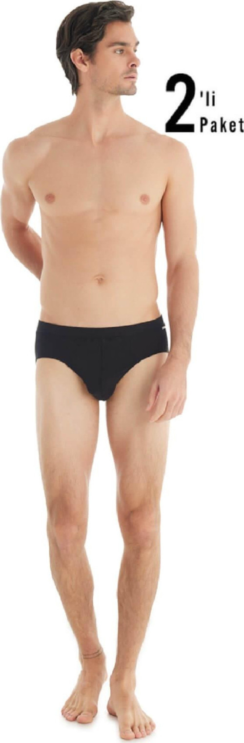 9311 %94 Modal 2'li Ekonomik Paket Erkek Slip