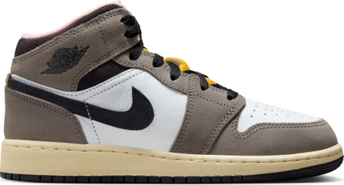 Air Jordan 1 Mid SE 'Cave Stone' Gs Basketbol Ayakkabısı HQ2014-100