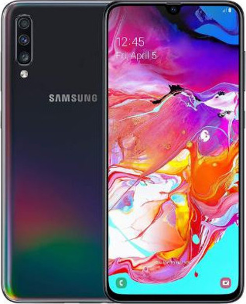 Yenilenmiş GALAXY A70 128GB -A Kalite- Siyah