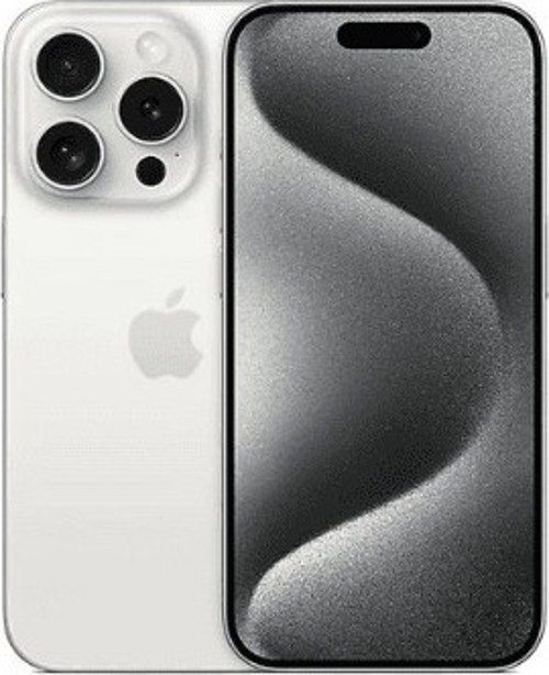 Yenilenmiş IPHONE 15 PRO MAX 1TB -A Kalite- Beyaz Titanyum