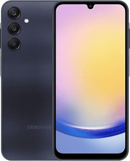Yenilenmiş SAMSUNG A25 128GB -B Kalite- Siyah