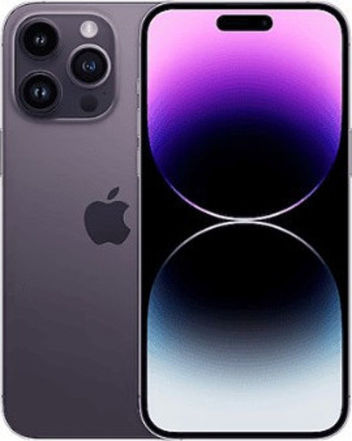 Yenilenmiş IPHONE 14 PRO 1TB -A Kalite- Derin Mor