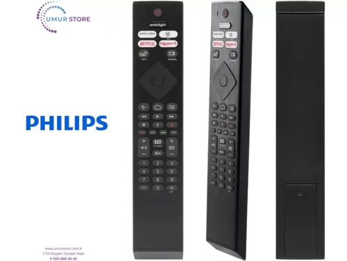 Philips İle Uyumlu 55PUS7009/62 Smart Tv Kumanda